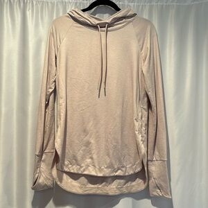 Light pink Athleta hoodie